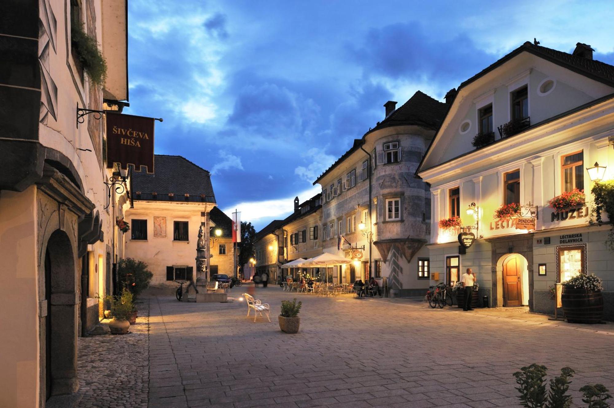 Pension Lectar Hotel Radovljica Buitenkant foto